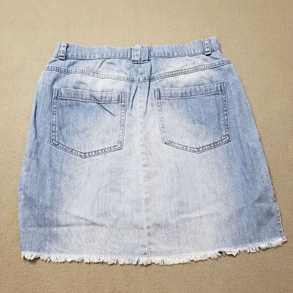 Bella Dahl High Low Mini Skirt Size 28 distressed - Picture 4 of 12
